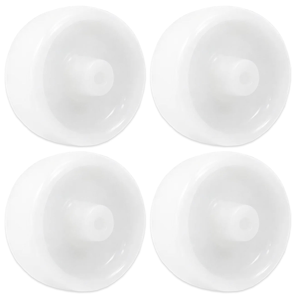 Transportrad Ø100 mm – Weißes Polyamidrad für Wagen, Code: 19B