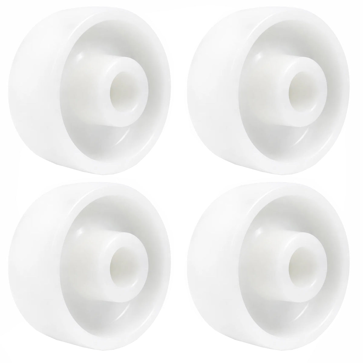 Transportrad Ø80 mm – Weißes Polyamidrad für Wagen, Code: 9B/16,5