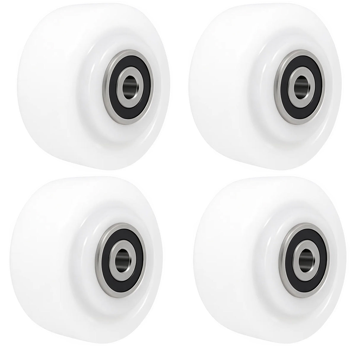 Transportrad Ø80 mm – Weißes Polyamidrad für Wagen, Code: 1BN/10