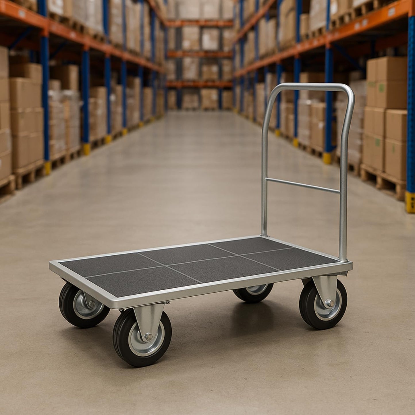 Ersatzrad Ø200 mm – Vollgummi Industrierad für Transportwagen, Code: 60NN/25