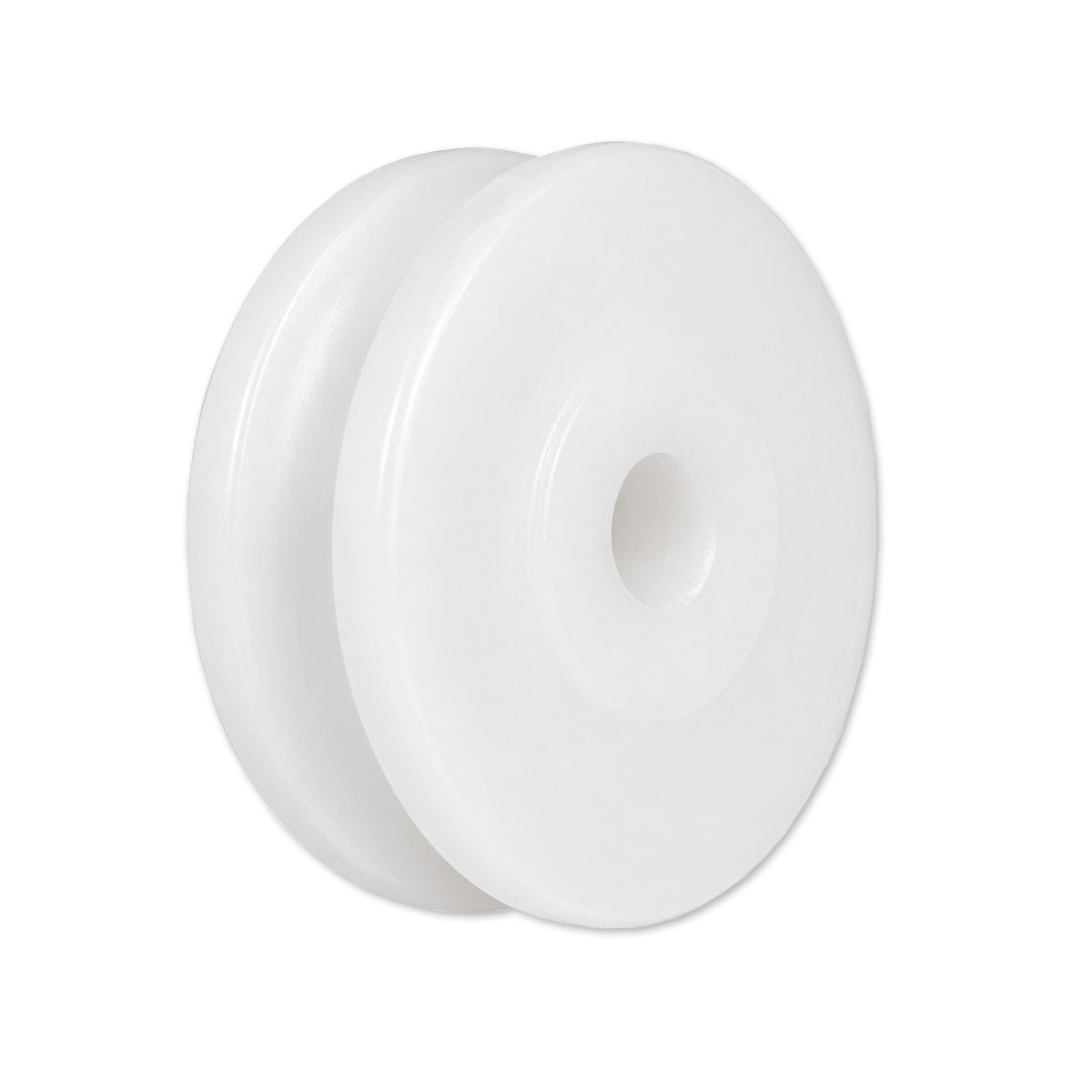 Seilrolle mit Gleitlager Ø 45 mm Polyamid Kunststoffrolle für Seil Ø 8 mm C45/8