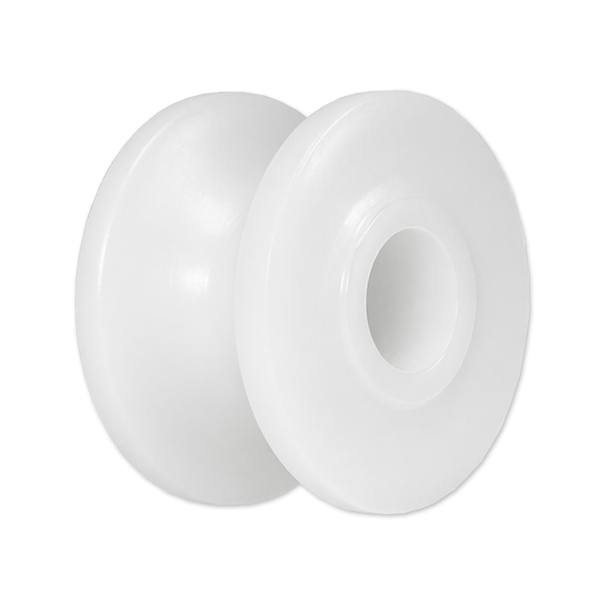Seilrolle mit Gleitlager Ø 44 mm Polyamid Kunststoffrolle für Seil Ø20 mm C44/20