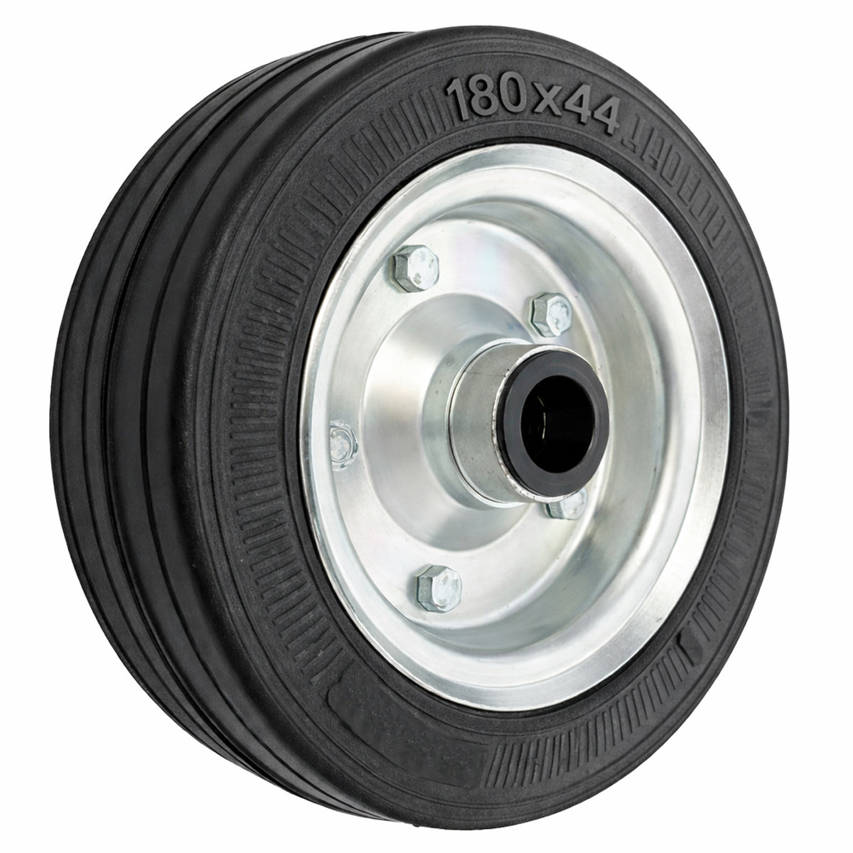 Ersatzrad Ø180 mm – Vollgummi Industrierad für Transportwagen, Code: 50N