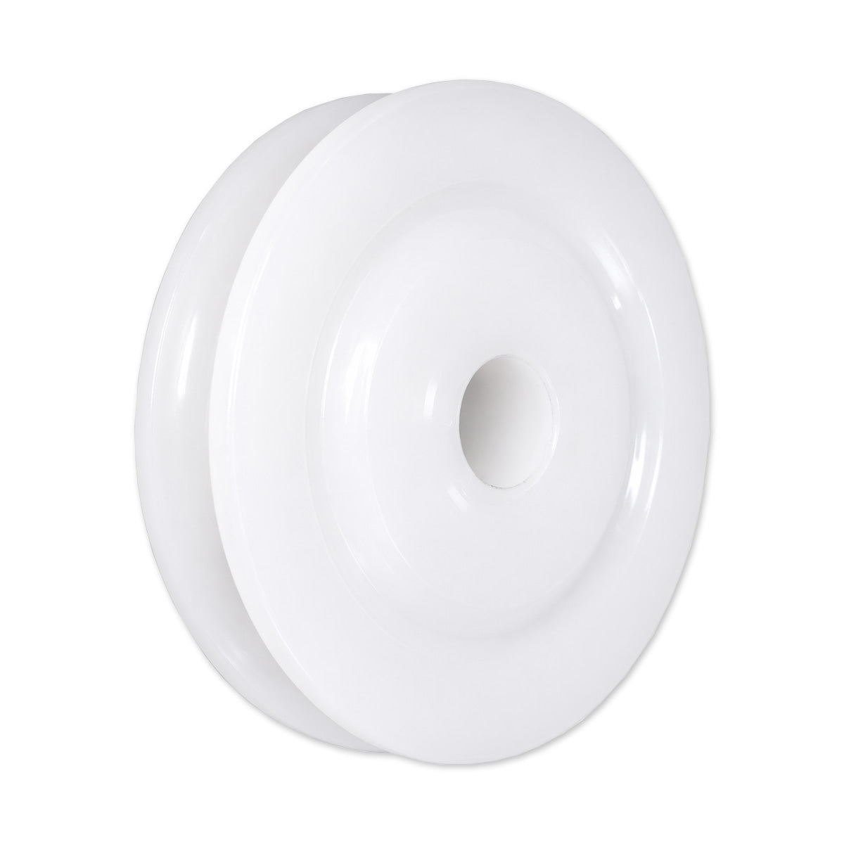 Seilrolle mit Gleitlager Ø80mm Polyamid Kunststoffrolle für Seil Ø6 mm C80/6/16