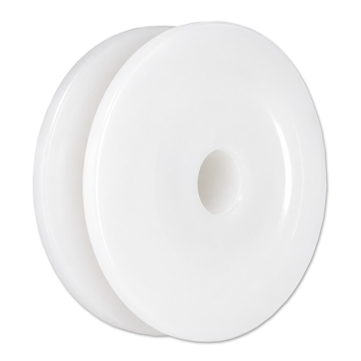 Seilrolle mit Gleitlager Ø100mm Polyamid Kunststoffrolle für Seil Ø12 mm C100/12