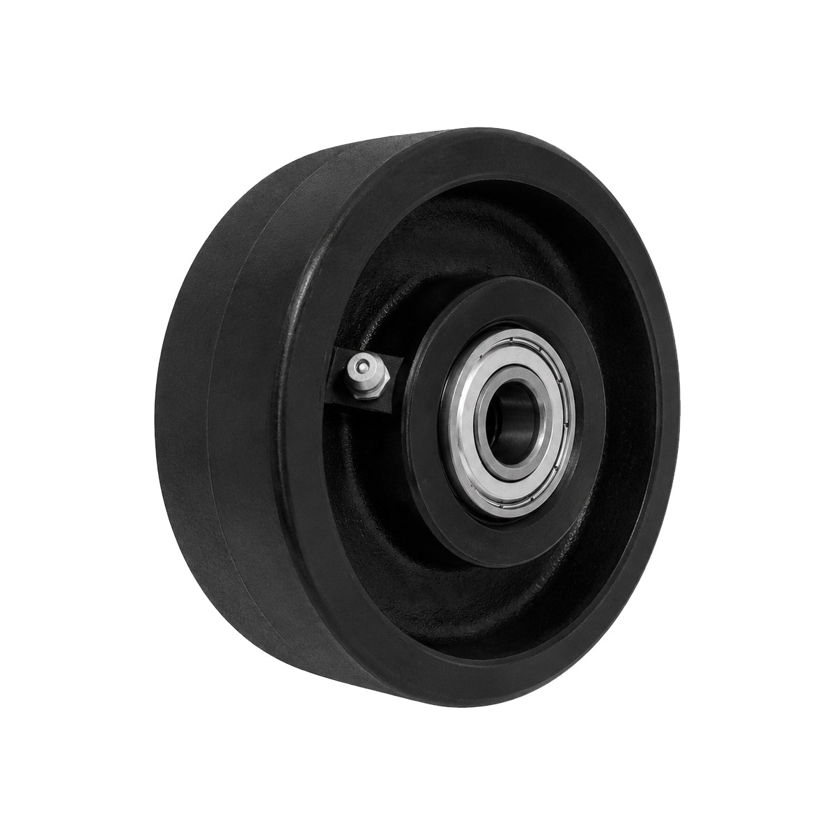 Polyamid Rolle Ø 100mm PA66 GF30 bis 250°C Hitzebeständig Industrie Rad 10BNE