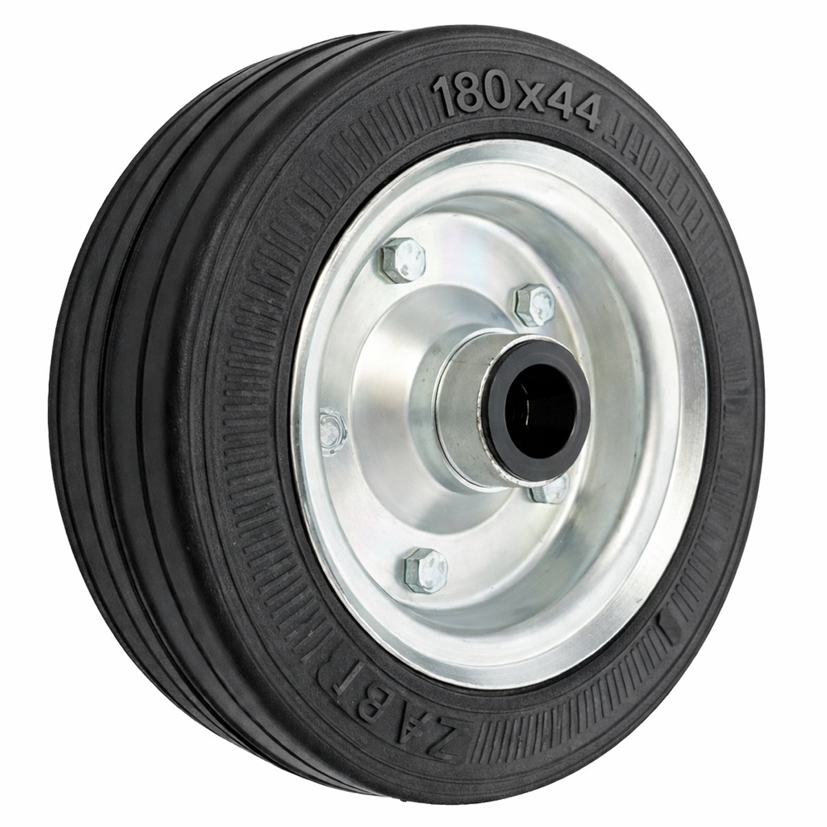 Ersatzrad Ø180 mm – Vollgummi Industrierad für Transportwagen, Code: 50N