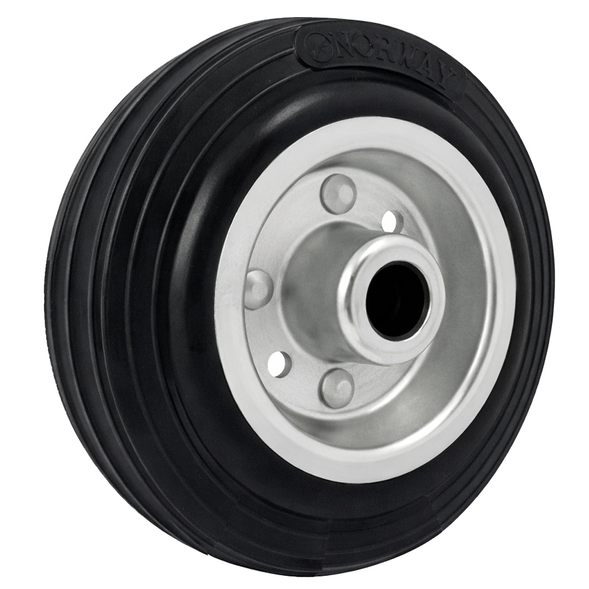 Ersatzrad Ø100 mm – Vollgummi Industrierad für Transportwagen, Code: 10