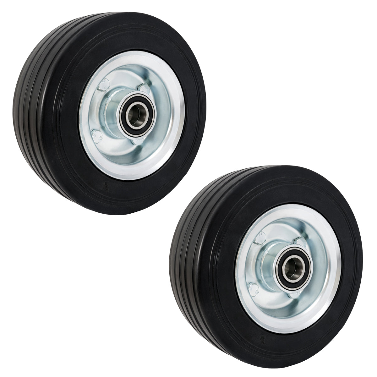 Ersatzrad Ø200 mm – Vollgummi Industrierad mit Kugellager für Transportwagen, Code: 60NNLL