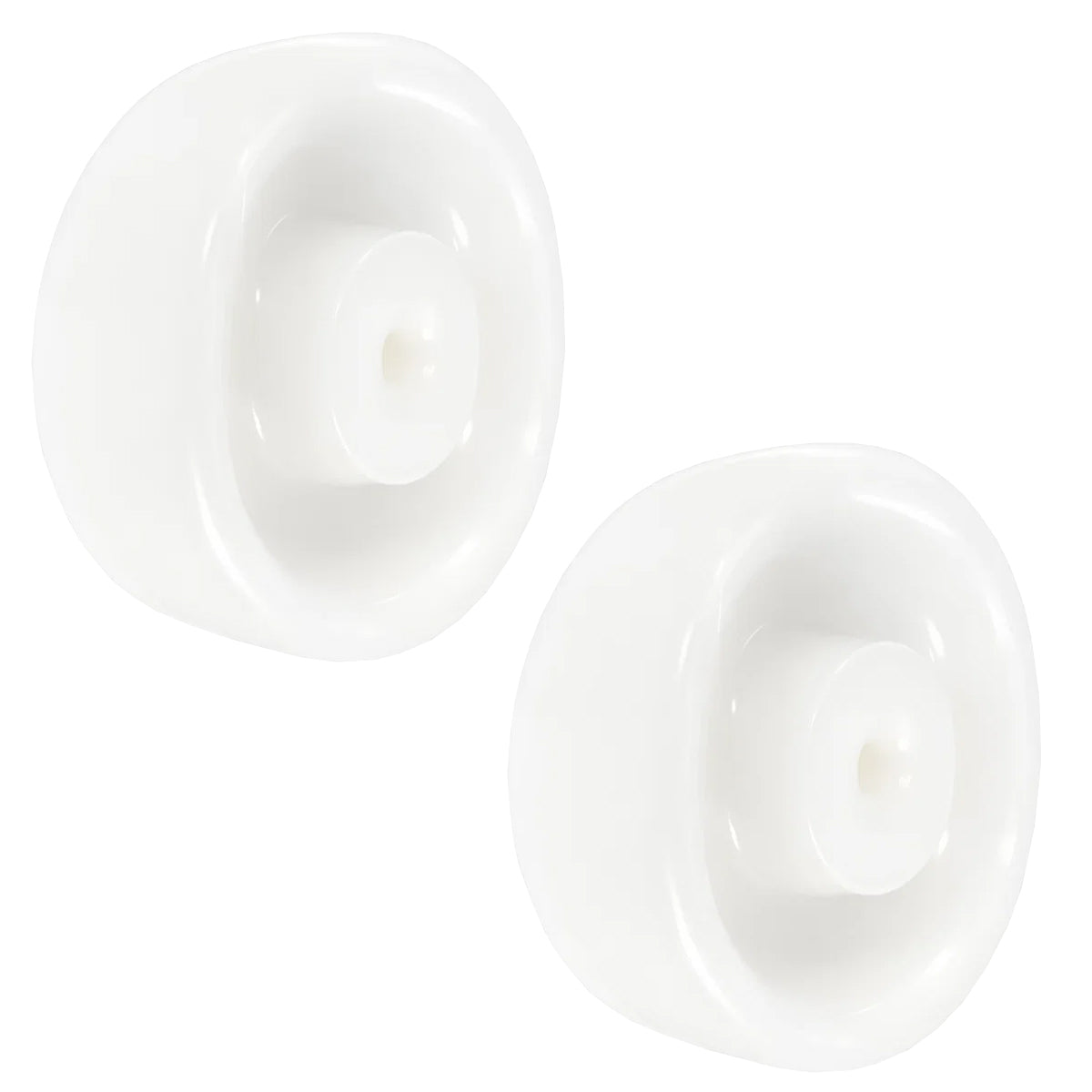 Transportrad Ø125 mm – Weißes Polyamidrad für Wagen, Code: 29BN/20