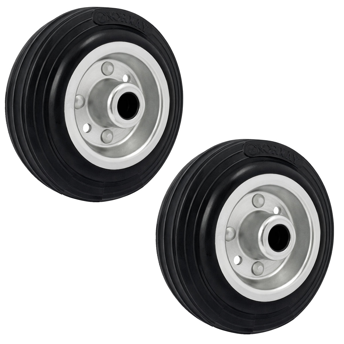 Ersatzrad Ø100 mm – Vollgummi Industrierad für Transportwagen, Code: 10