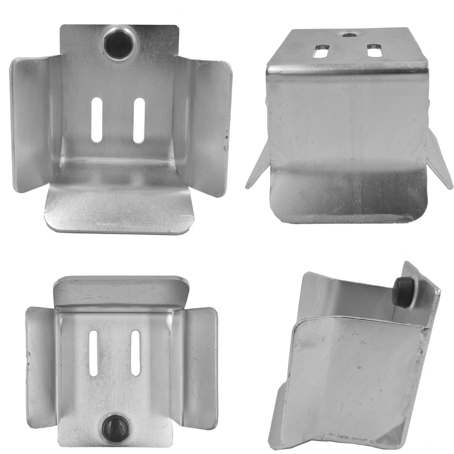 Einlaufbuchse für Schiebetor 40/100x100 mm Verzinkt Obere Torführung GN-100