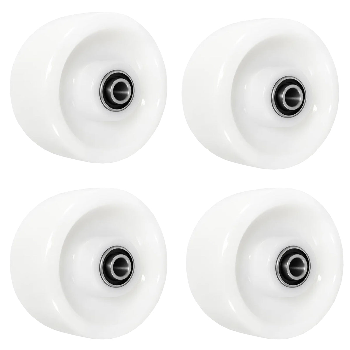 Transportrad Ø125 mm – Weißes Polyamidrad für Wagen, Code: 20BN