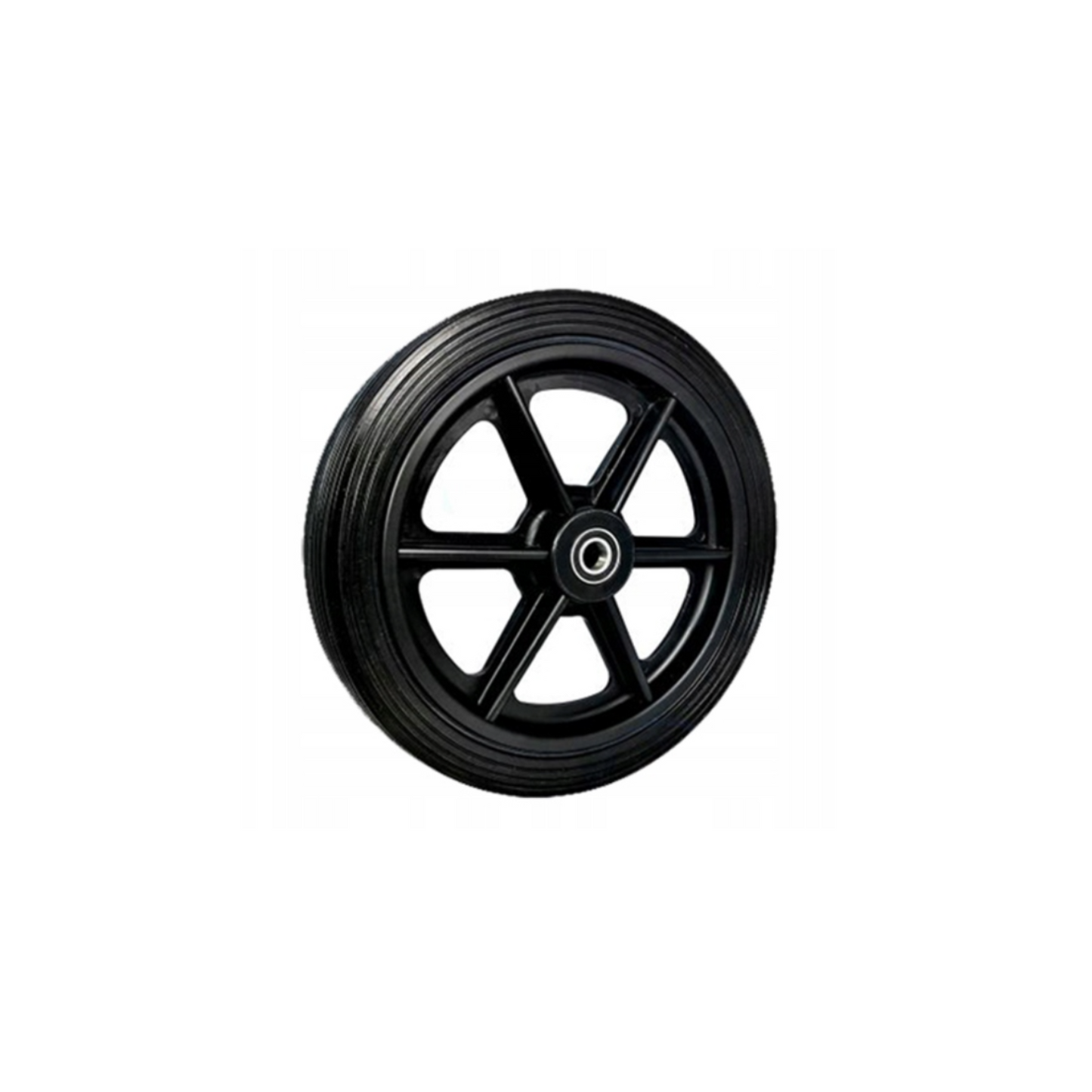 Rasenmäherrad 310 mm – Universal Ersatzrad aus Kunststoff mit Gummilauffläche & Kugellager, Code: 310TLL/15