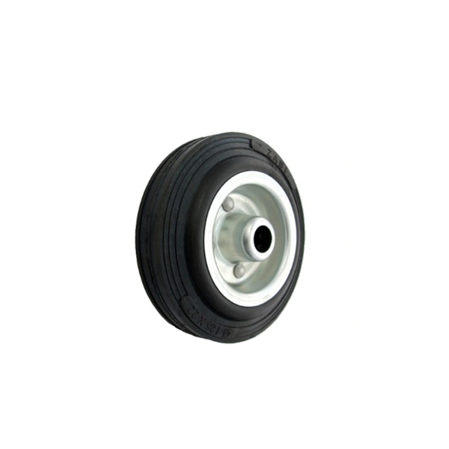 Ersatzrad Ø125 mm – Vollgummi Industrierad für Transportwagen, Code: 20